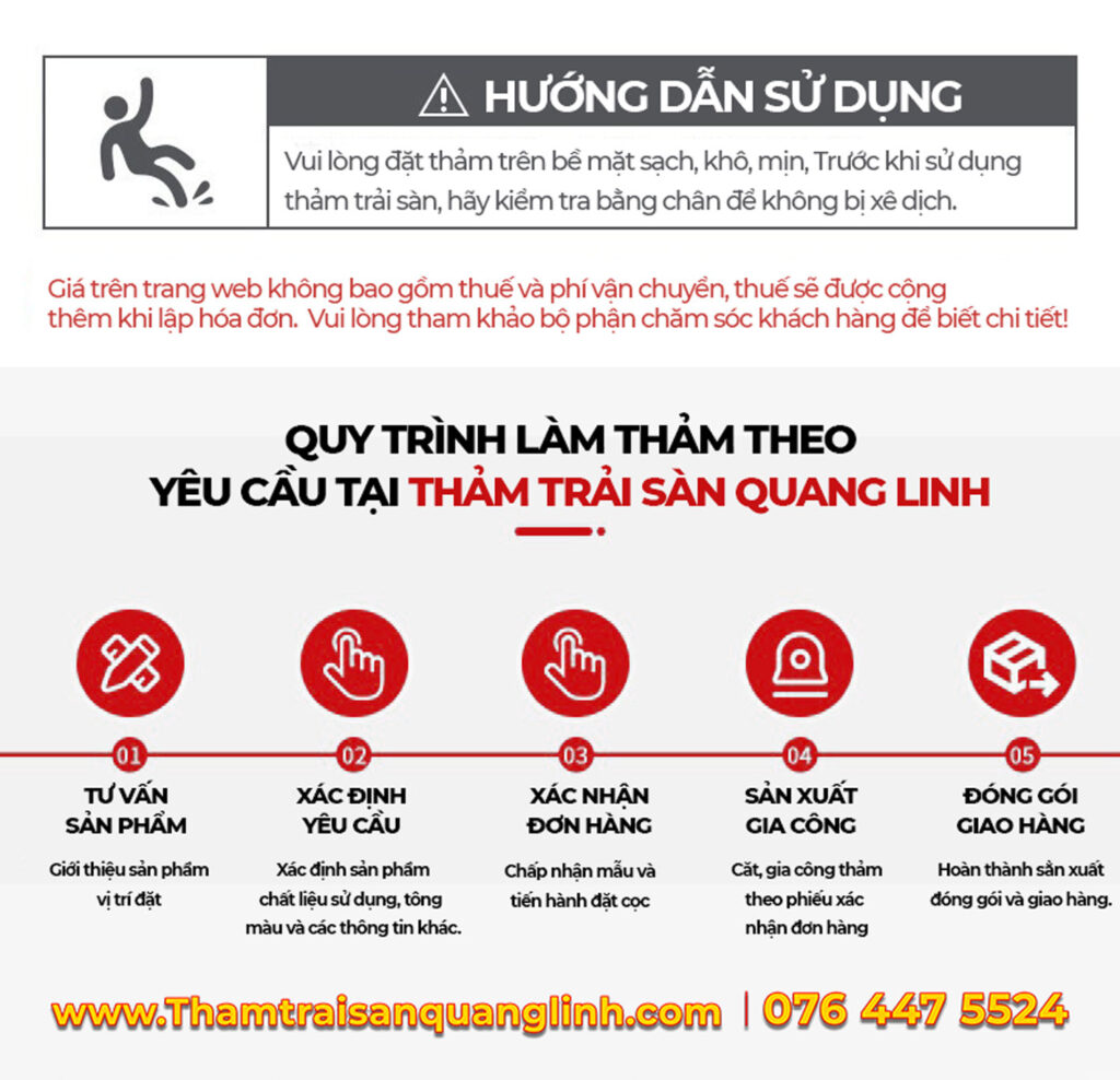 Thảm trải sàn Quang Linh