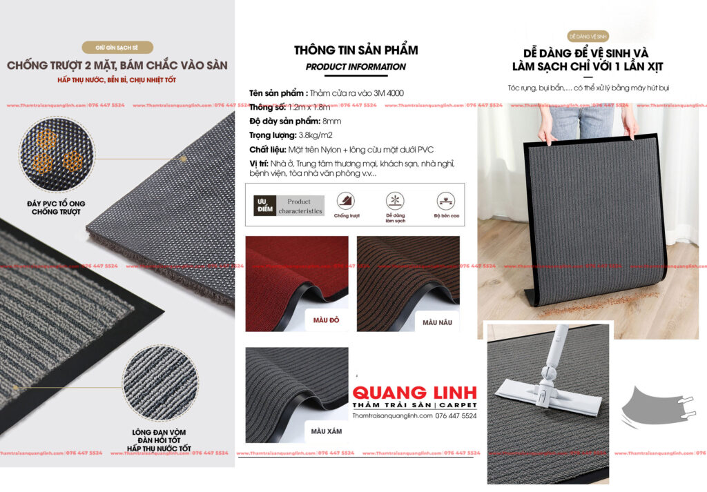 Thảm trải sàn Quang Linh