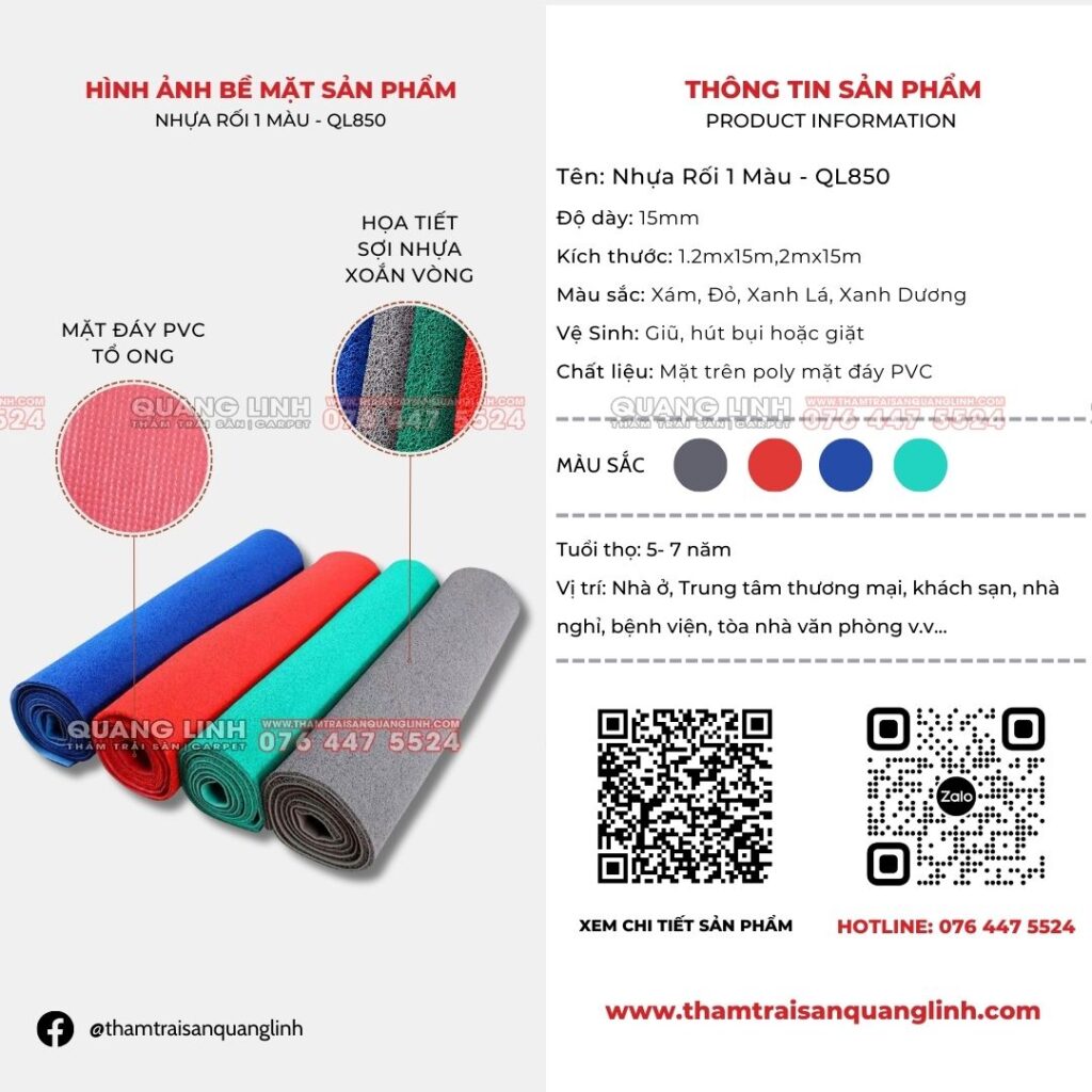 Thảm trải sàn Quang Linh