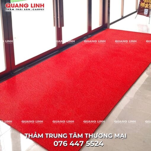 Thảm nhựa rối cửa ra vào trải sảnh chung cư công ty văn phòng