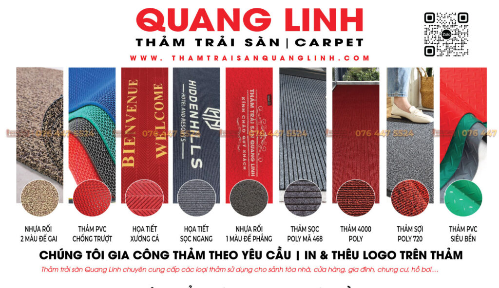 Thảm trải sàn Quang Linh