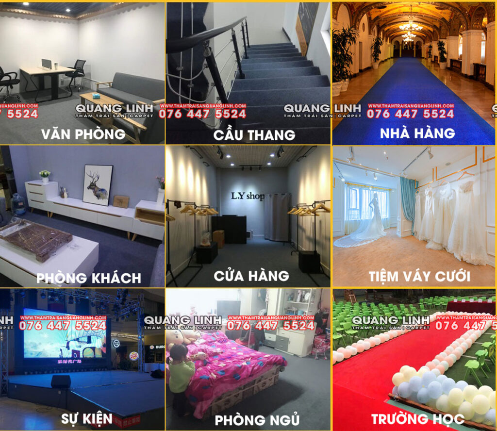 Thảm trải sàn Quang Linh