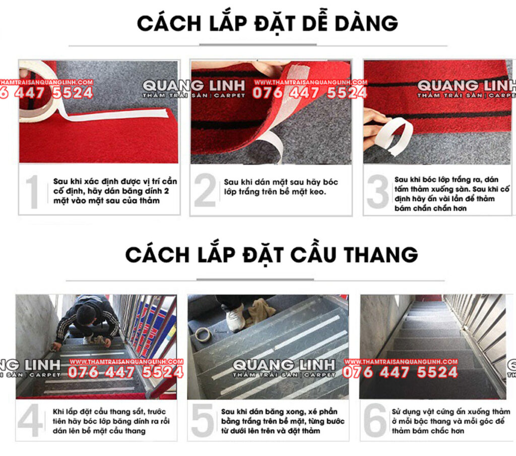 Thảm trải sàn Quang Linh