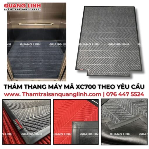 Thảm Trải Sàn Thang Máy Mã QLXC700