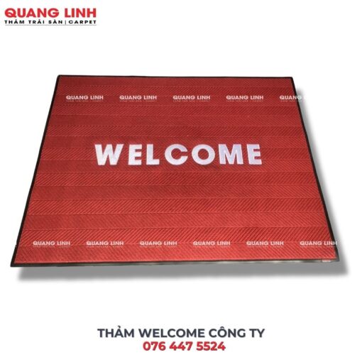 Thảm Welcome gia công khổ lớn theo yêu cầu Mã QLXC700