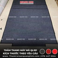 Thảm lót sàn trải thang máy