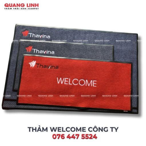 Thảm Welcome gia công khổ lớn theo yêu cầu Mã QL351