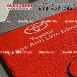 Thảm cửa ra vào showroom xe ô tô Toyota Ngọc Ánh QL850