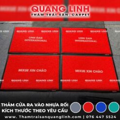 Thảm in logo theo yêu cầu QL850