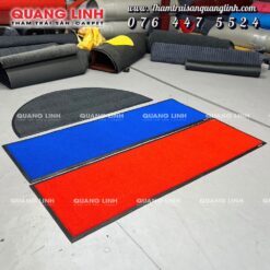 Thảm Nhựa Rối Chống Trượt QL850 Màu Đỏ Màu Xanh Dương