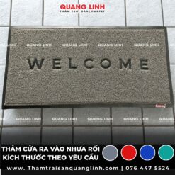 Thảm nhựa rối QL850 40x60cm