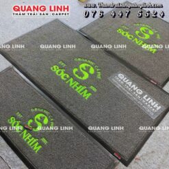 Thảm trải sàn chống trượt nhựa rối logo QL850