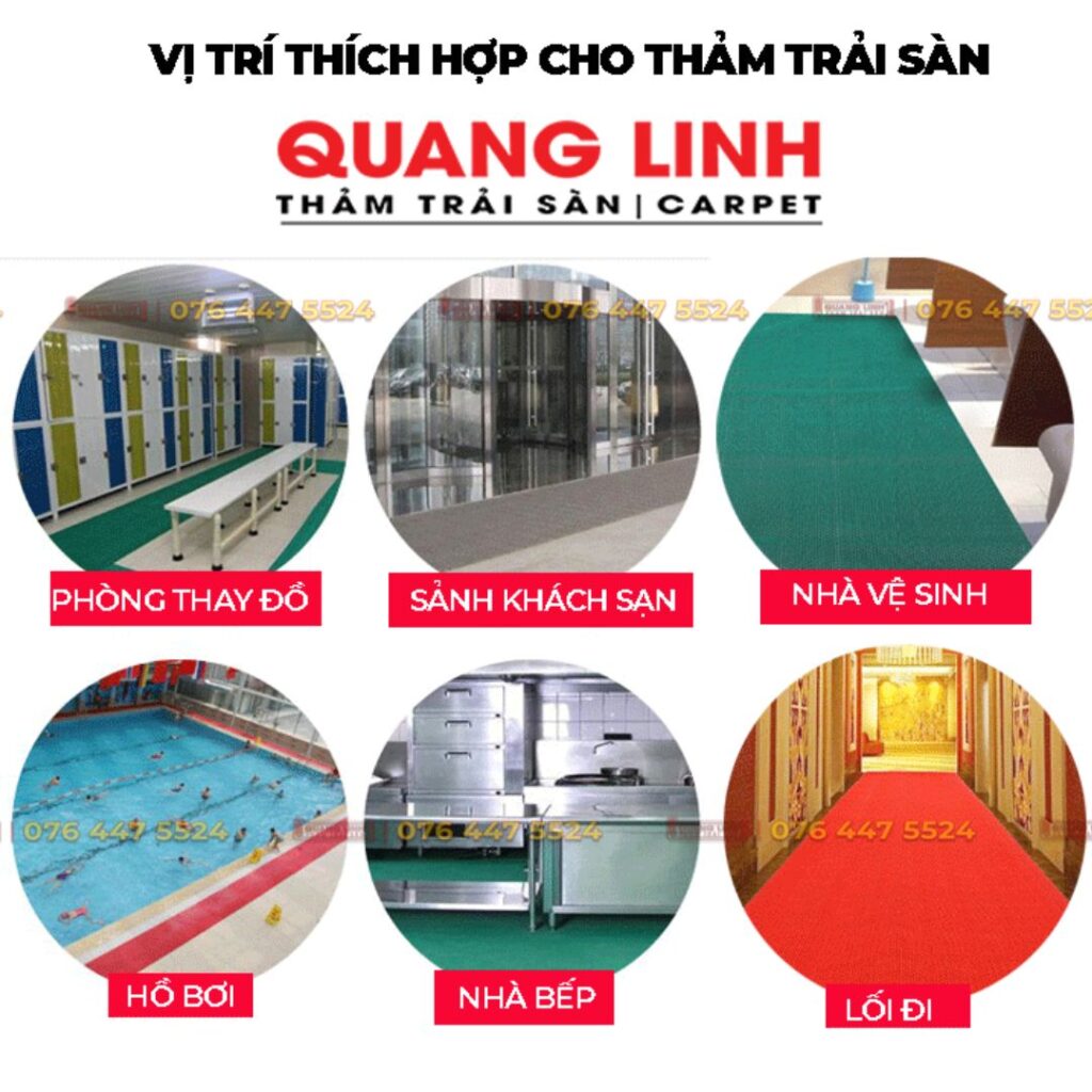 Thảm trải sàn Quang Linh