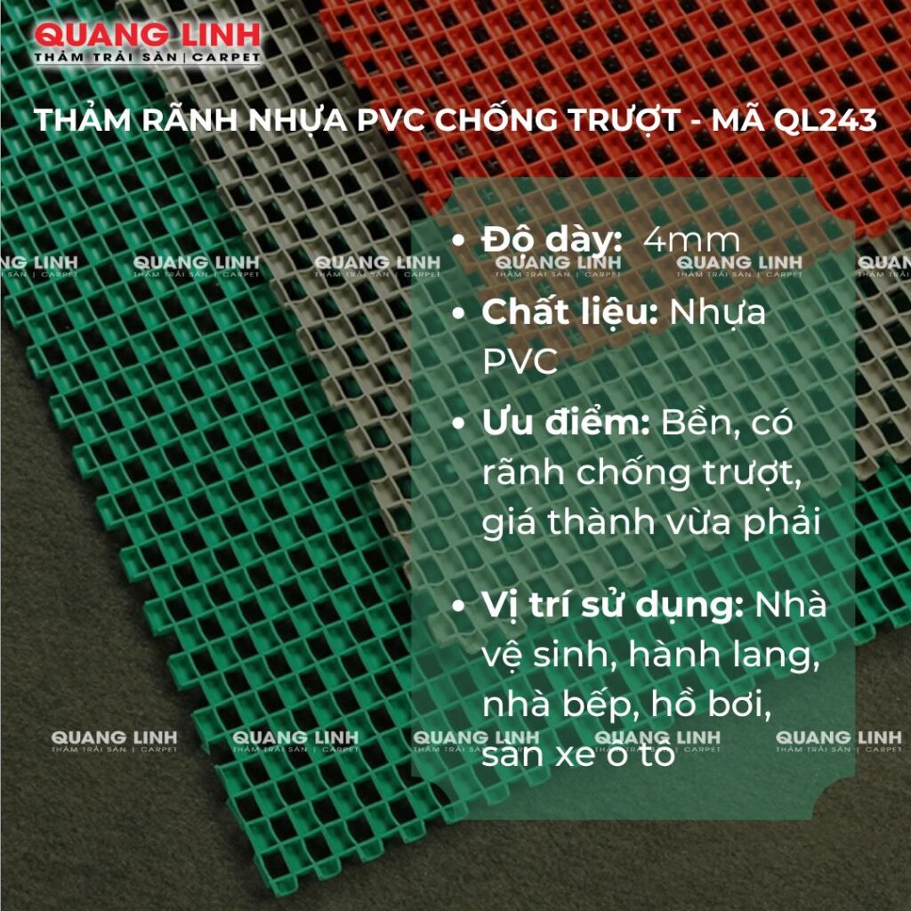 Thảm trải sàn Quang Linh