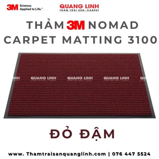 Thảm 3m Nomad Carpet Matting 3100 Thông Số Kỹ Thuật