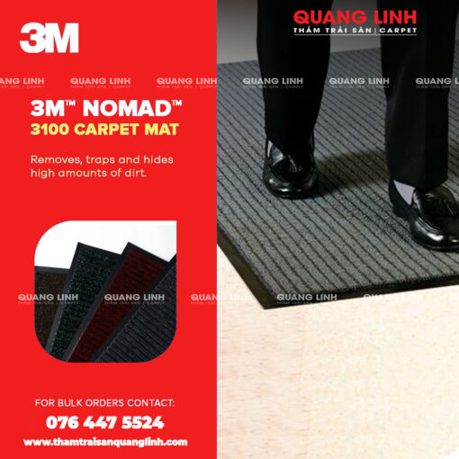 Thảm 3M Nomad Carpet Matting 3100 Thông Số Kỹ Thuật