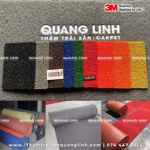 Thảm Trải Sảnh nhựa rối 3M Nomad Mats 6050 Gia công theo yêu cầu