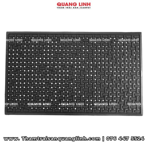 Thảm cao su đa năng mã QL140 chịu lực, chịu dầu cho nhà bếp, khu vệ sinh, nhà hàng, khu sản xuất