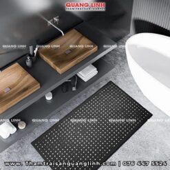 Thảm cao su đa năng mã QL140 chịu lực, chịu dầu cho nhà bếp, khu vệ sinh, nhà hàng, khu sản xuất