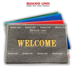 Thảm cửa ra vào nhựa rối Welcome khổ lớn 40x60, 60x90, 80x120, 120x180cm