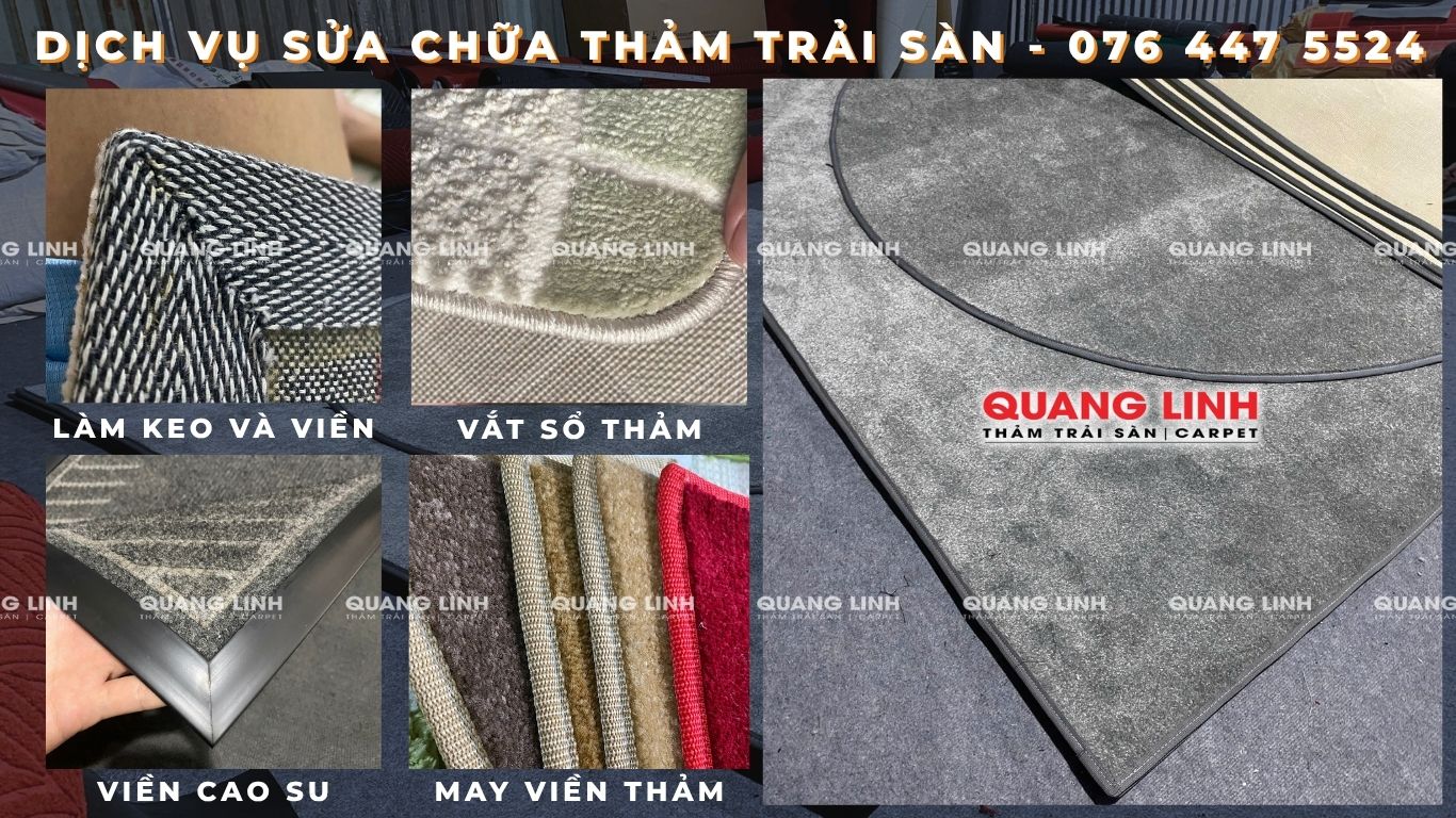Sửa Chữa Thảm Trải Sàn