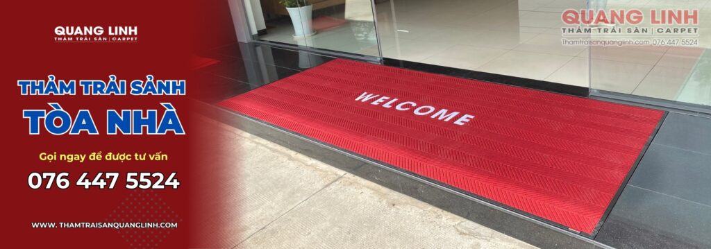 Thảm trải sảnh tòa nhà công ty