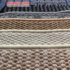gia công thảm tròn theo yêu cầu