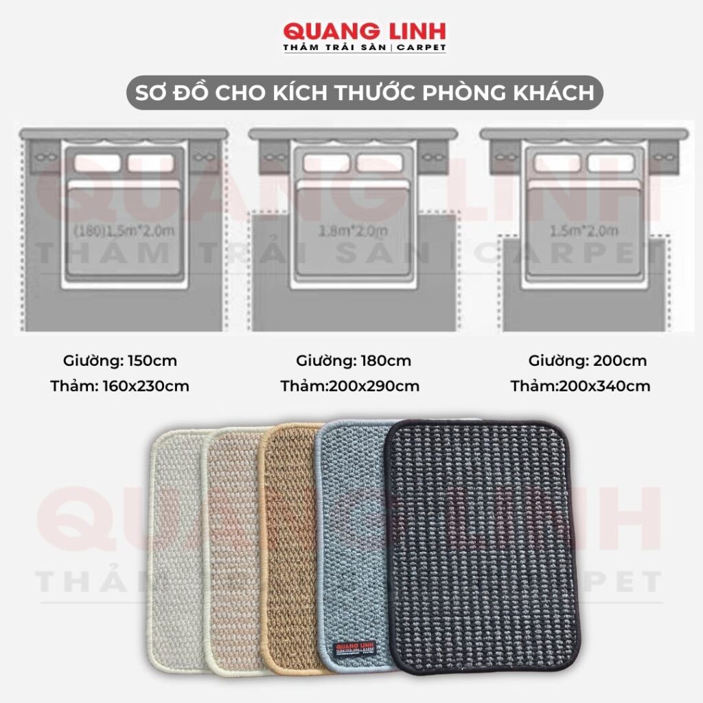 Thảm trải sàn Quang Linh