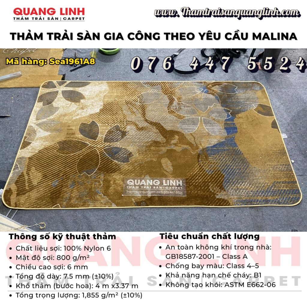 Thảm trải sàn Quang Linh