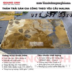 thảm trải sàn phòng khách may vắt sổ theo yêu cầu