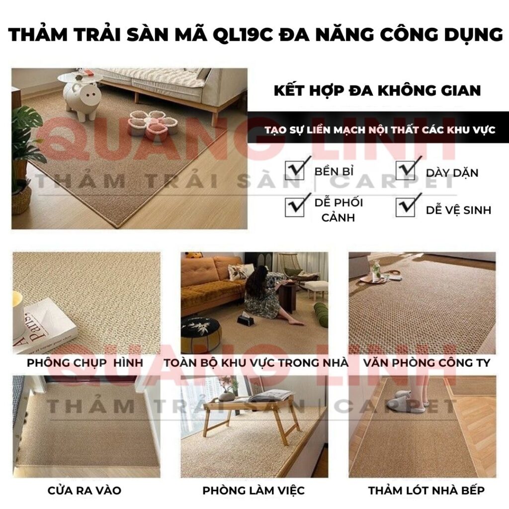 Thảm trải sàn Quang Linh