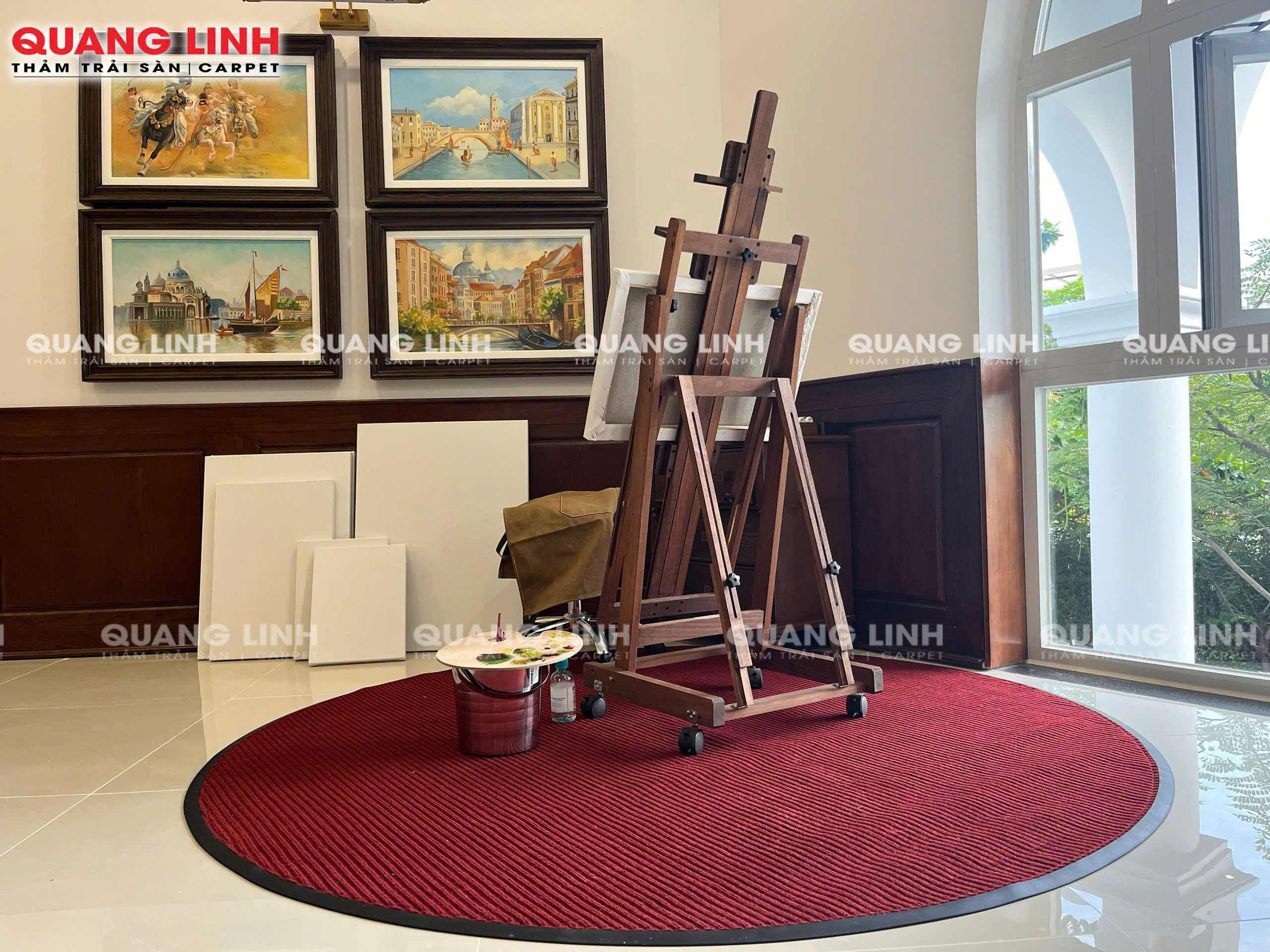 Thảm Lót Sàn Vẽ Tranh, Chơi Trống, Hoạt Động Sáng Tạo