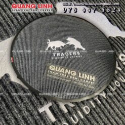 Thảm Decor Logo QL351 | Thảm Tròn Trang Trí Gia Công Logo