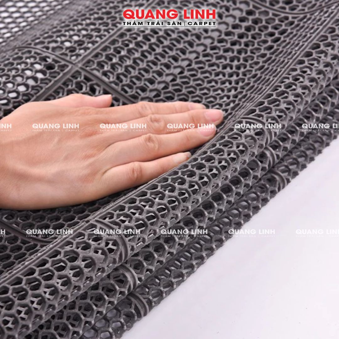 thảm nhựa lưới chống trơn trượt tổ ong thảm nhựa lưới chống trơn trượt tổ ong