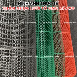 thảm nhựa lưới chống trơn trượt tổ ong