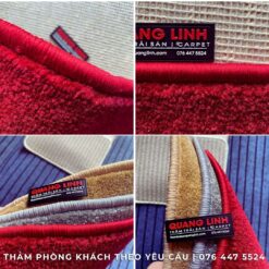 Thảm trải sàn sofa phòng khách