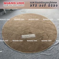 Thảm trải sàn tròn 2m phòng khách decor