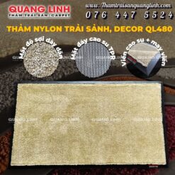 Thảm Trải Sảnh Cửa Ra Vào Decor Nilong Nylon Nilon Initial
