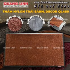 Thảm Trải Sảnh Cửa Ra Vào Decor Nilong Nylon Nilon Initial