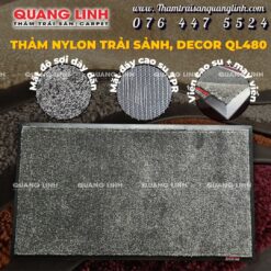 Thảm Trải Sảnh Cửa Ra Vào Decor Nilong Nylon Nilon Initial
