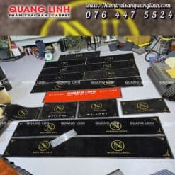 Thảm Decor Tiệm Nail Logo, Thảm Decor Spa Logo Gia Công Theo Yêu Cầu TP.HCM 8 Thảm Decor Spa Nail Thảm Trang Trí Tiệm Nail