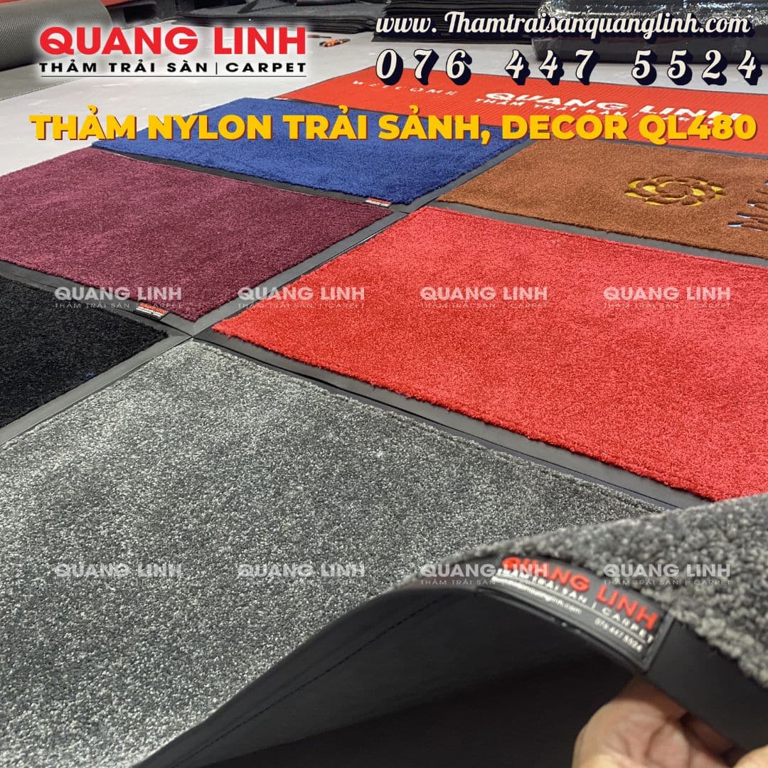 Thảm Trải Sàn Cửa Ra Vào Trải Sảnh QL480 Thảm Trải Sàn Cửa Ra Vào Trải Sảnh QL480
