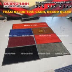 Thảm Thang Máy QL480 - Chống Trượt Cho Cabin Thang Máy Cao Cấp 7 Thảm Trải Sàn Cửa Ra Vào Trải Sảnh QL480