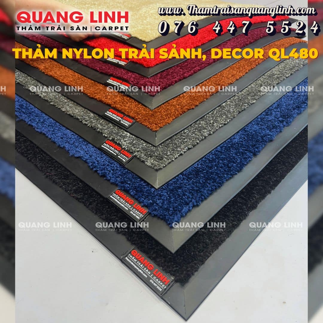 Thảm Trải Sàn Cửa Ra Vào Trải Sảnh QL480 Thảm Trải Sàn Cửa Ra Vào Trải Sảnh QL480