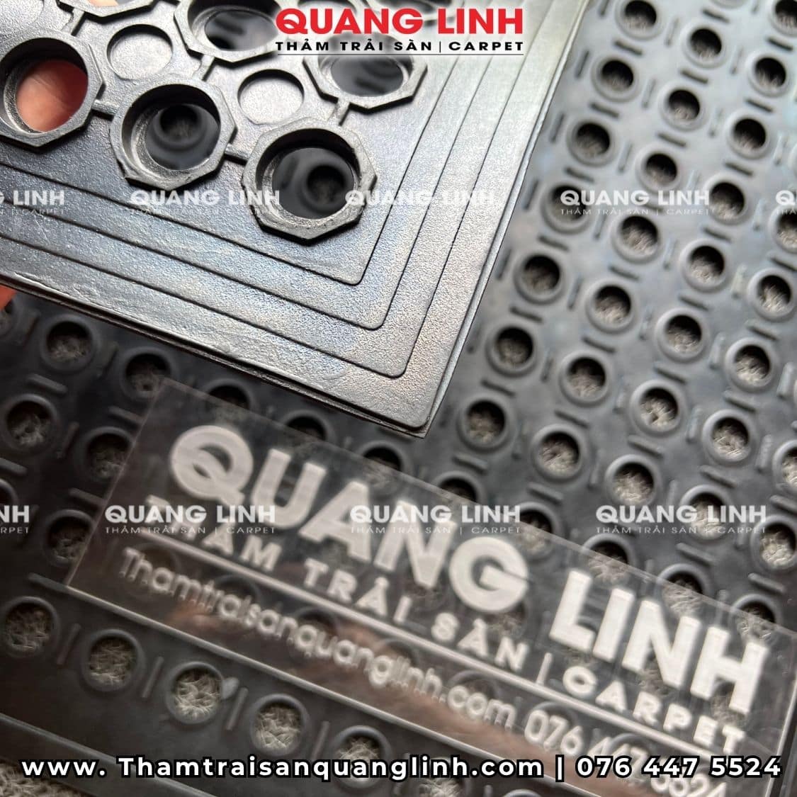Thảm cao su đa năng chịu lực chịu dầu mỡ có rãnh thoát nước chống trượt Thảm cao su đa năng chịu lực chịu dầu mỡ có rãnh thoát nước chống trượt