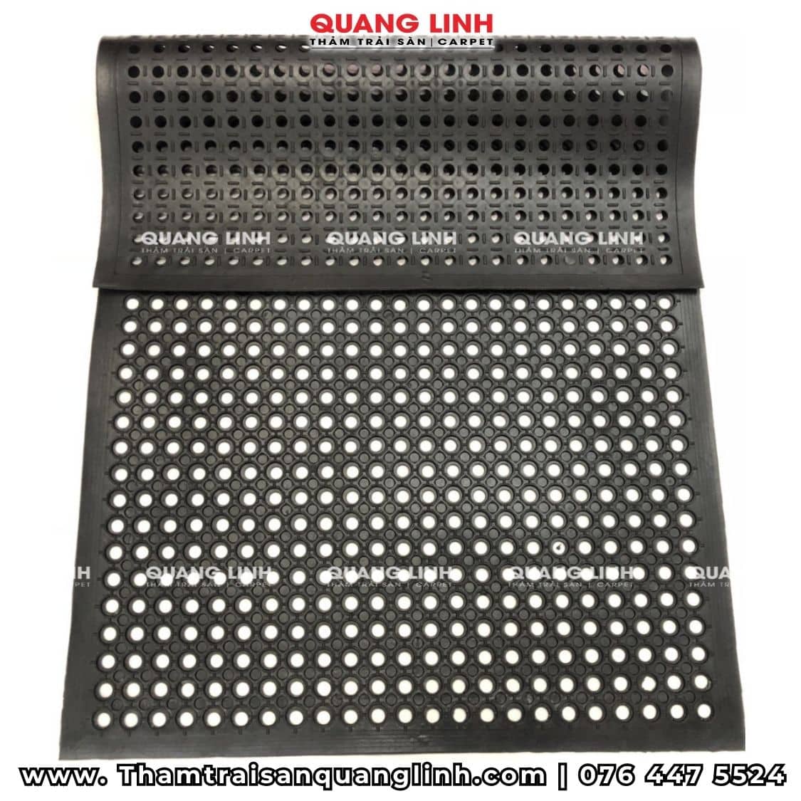 Thảm cao su đa năng chịu lực chịu dầu mỡ có rãnh thoát nước chống trượt Thảm cao su đa năng chịu lực chịu dầu mỡ có rãnh thoát nước chống trượt
